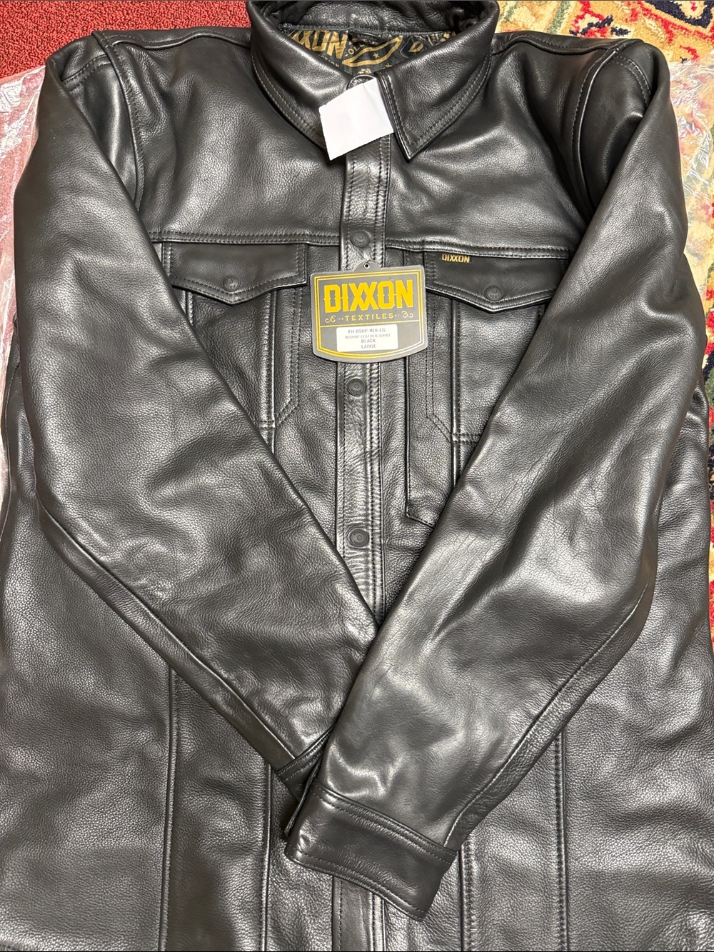 DIXXON Bishop Leather Shirt Jacket - Picture 4 of 10